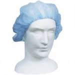 Haarnet (clip cap) Non Woven PP Blauw L